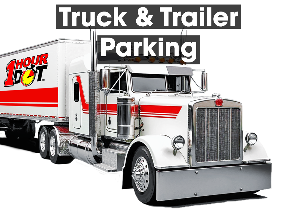 cheap DOT physical near me Truck and trailer parking available!